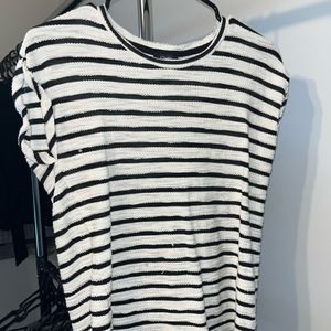 Striped Womens Casual Tee